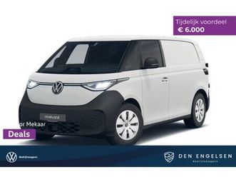 volkswagen id. buzz cargo - id. buzz cargo 170 pk, economy business, achteruitrijcamera, bijrijdersbank, trekhaak, ach