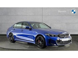 bmw 3 series 330e xdrive m sport saloon 2.0 4dr
