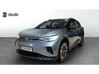 volkswagen id.4 pro performance 204hk /dragkrok/värmepump