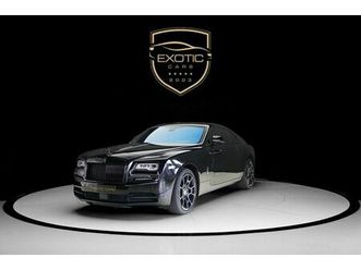 rolls-royce wraith black badge