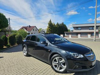 opel insignia country tourer 4x4 biturbo webasto hak panorama bose rogów • olx.pl