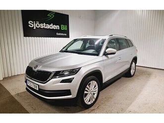 skoda kodiaq 2.0 tdi 4x4 panorama värmare drag skinn canton kamera