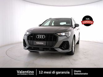 audi q3 sportback 40 tdi quattro s tronic s line edition del 2021 usata a roma