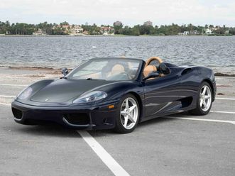 2002 ferrari 360 spider