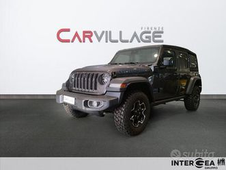 jeep wrangler plug-in hybrid my23 rubicon 2.0 4xe