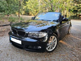 bmw 118 i cabrio pack m original 156.000 km outubro/09
