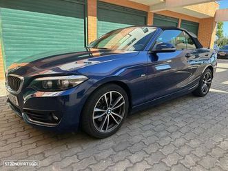 bmw 218 d cabrio line sport