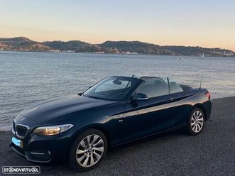 bmw 218 d cabrio line sport