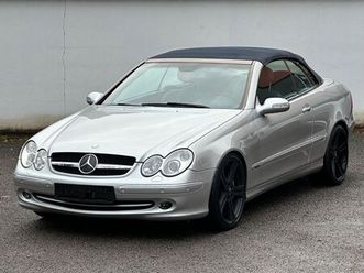 mercedes-benz clk 500 cabrio aut.*leder*xenon*navi*bose*alu 19