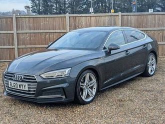 2020 audi a5 2.0 tdi 40 s line sportback 5dr diesel s tronic quattro euro 6 (start/stop) (190 p hatchbac...