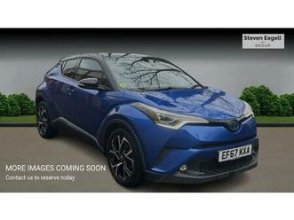 toyota c-hr dynamic suv's 1.8 vvt-h dynamic cvt euro 6 (start/stop) 5dr