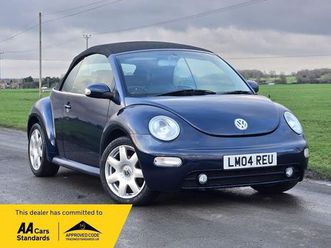 volkswagen beetle 2.0 s cabriolet auto euro 4 2dr