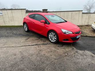 2013 vauxhall astra gtc 2.0 cdti sri (163hp) – red – mot & service to nov 2026