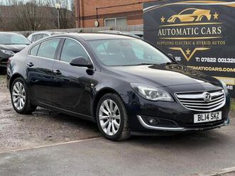 2014 vauxhall insignia 2.0 cdti [163] elite nav 5dr auto hatchback diesel automatic