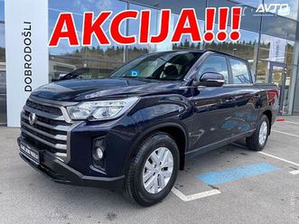 ssangyong musso 2.2d 4x4 - tovorno n1 + avtomatik + vlečna kljuka