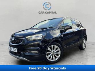 2018 vauxhall mokka x 1.4i turbo elite suv 5dr petrol auto euro 6 (140 ps) hatchback petrol autom...