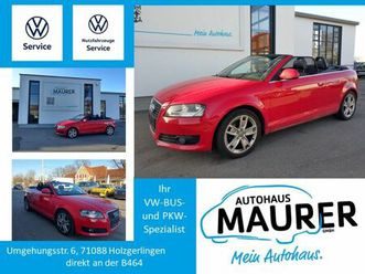 audi a3 cabriolet 1,8 tfsi ambition navi leder