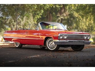 1963 chevrolet impala ss convertible 327