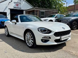 fiat 124 1.4l spider multiair lusso plus 2d auto 139 bhp
