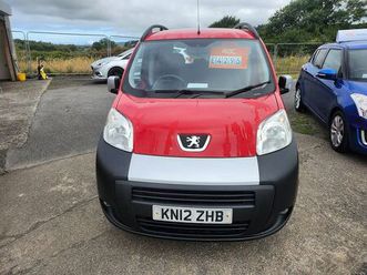 2012 peugeot bipper 1.3td tepee outdoor (75bhp) (start/stop) egc