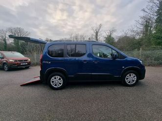 2019 peugeot rifter 1.5 bluehdi allure (100bhp) (standard)