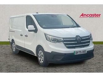 renault trafic e-tech swb sl30 90kw 52kwh adce auto