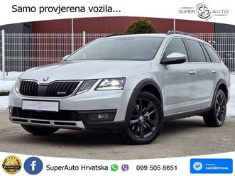 škoda octavia combi scout 2.0 tdi 4x4 dsg 184 ks, acc+gr sjed+pdc+navi