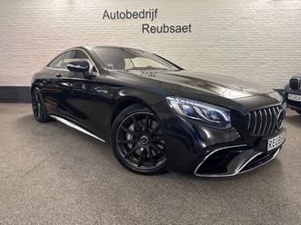 mercedes-benz s-klasse - s63 amg 612pk 4matic premium+ burmester panodak nieuwstaat incl garantie