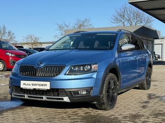 skoda octavia combi scout 4x4 dsg ahk navi carplay