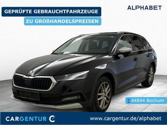 skoda octavia combi 2.0 tdi scout 4x4 virtual acc blis