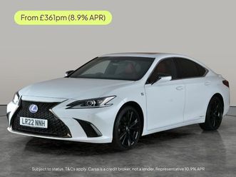 2022 - 2.5 300h f sport saloon 4dr petrol hybrid e-cvt euro 6 (start/stop) (218 ps) - led