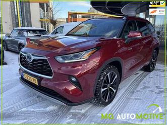 toyota highlander - 2.5 awd hybrid premium | leder | pano | 7 persoons | stoel/stuurverwarming | hud