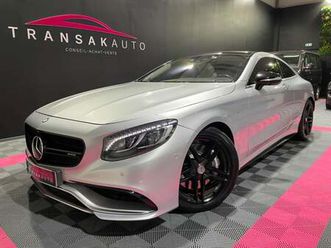 mercedes classe s coupe 63 mercedes-amg 4-matic a/ entretien complet mercedes