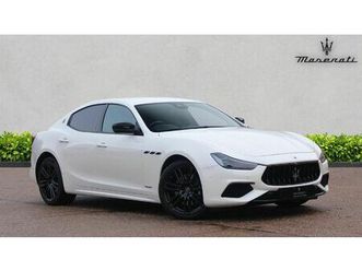 maserati ghibli hybrid gransport nerissimo pack 4dr auto