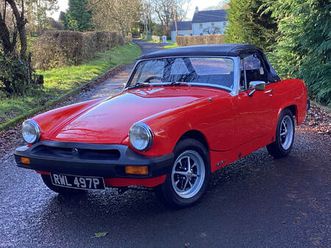 1976 mg midget mg midget 1.5 convertible