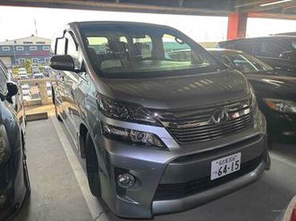 2013 toyota vellfire 2.4z g edition