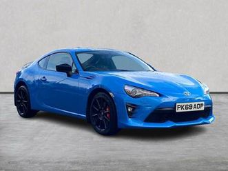 2019 toyota gt 86 2.0 boxer d-4s club series blue edition coupe 2dr
