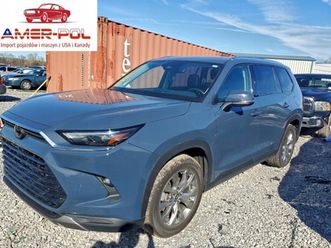 toyota grand highlander xle 2024 2.4 benzyna 265km