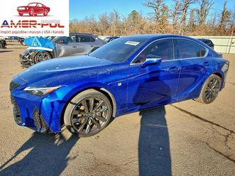 lexus is 350 f sport 2024 3.5 benzyna 311km