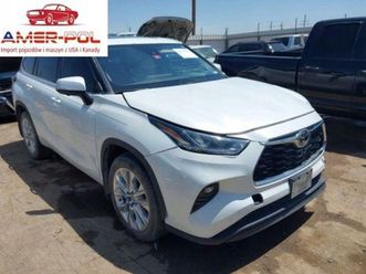 toyota highlander limited 2023 2.4l 2.4 benzyna 265km