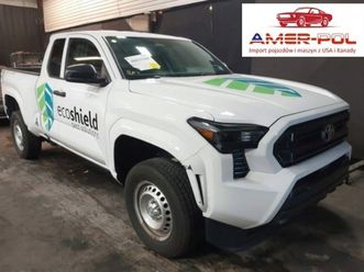 toyota tacoma 2024r., sr, od ubezpieczalni 2.4 benzyna 278km