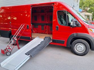 2024 ram promaster 3500 premium package with custom cargo set up