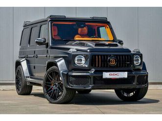 mercedes classe g 63 amg brabus 800 amg i hermes orange i full leather pack