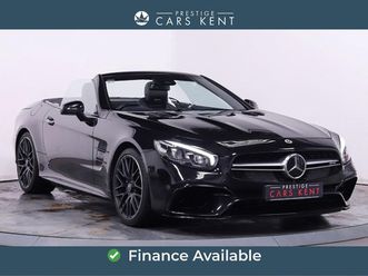 2019 (19) 5.5 sl63 v8 amg convertible 2dr petrol spds mct euro 6 (start/stop) (571 ps)