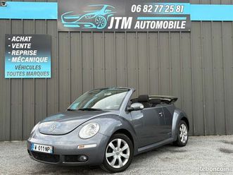 volkswagen new beetle united cabriolet 1.9tdi 105ch