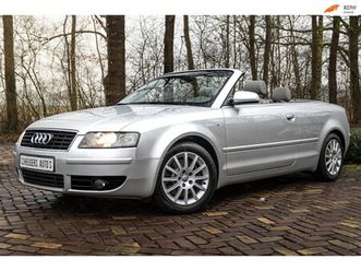 audi a4 cabriolet - 2.4 v6 exclusive