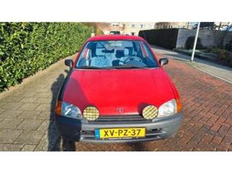 toyota starlet 1.3 16v 1999 rood — toyota — marktplaats