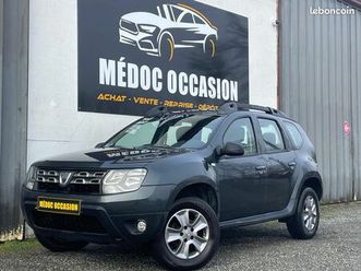 ◊ dacia duster – génération 1 phase 2 – l2i turbo tce 125 – avril 2017 ? vente professionnelle – médoc occasion 1 ère main
