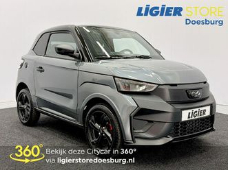 ligier js50 elite e5+ stijlvolle en complete diesel-citycar met topuitrusting!