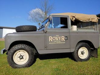 land rover serie 2a schöner zustand mit overdrive getriebe